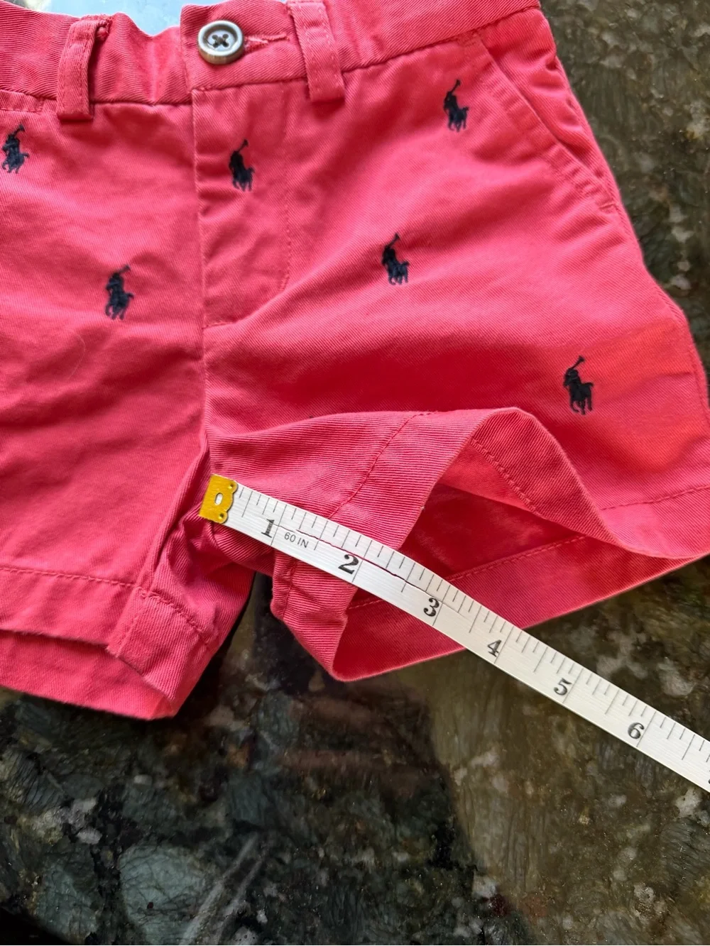 Ralph Lauren Embroidered Pony Shorts. Preppy. SZ 9 Months. EUC.
